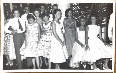 Gilman Youth Club 1957
Me (third from right) when I stayed friend Jennifer Baird - we attended Alexandra SM School.
