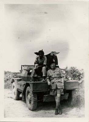 Dad with his "company car"
