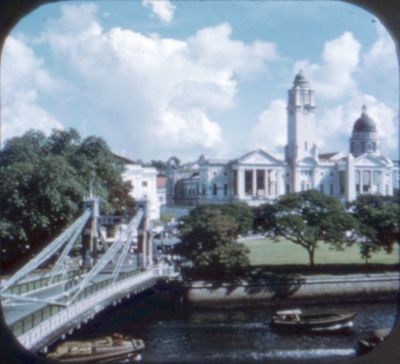 Singapore 1950s - Victoria Memorial
These photos are over 60 years old, so I assume out of copyright.
