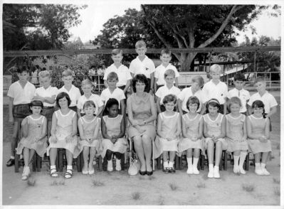 RN School 1964-65
This was my class photo taken around 1964-65, I am to the right of the teacher (her left shoulder) on the middle row, unfortunately I cant remember her name or any of my class mates.
Keywords: RN School;Singapore;1964;1965