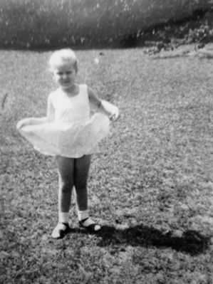 Dancing in the garden at Amoy Quee - 1960
