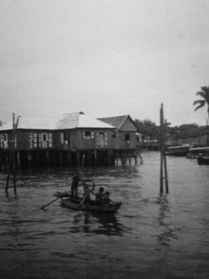 Sampan and Water Houses - 1970
