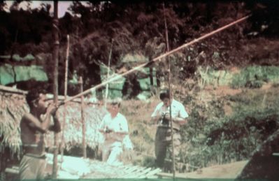 Man with blow-pipe Cameron Highlands - 1961
