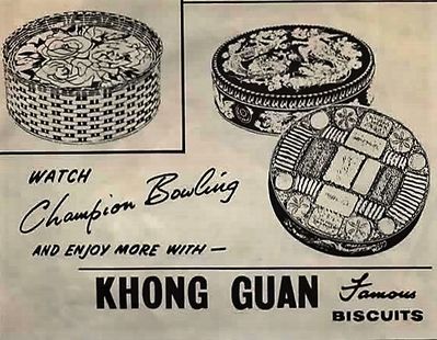 Newspaper Advert
Khong Guan Famous Biscuits
