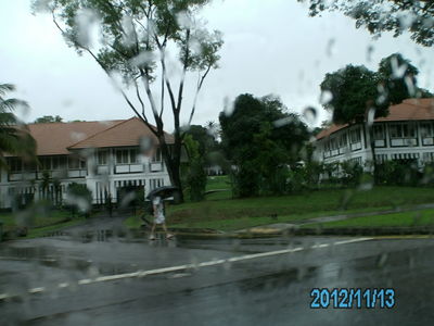 Sembawang on a rainy day - 2012
