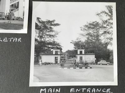 Camp main entrance
