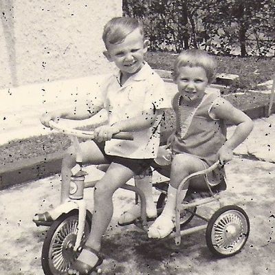 Andrew and Nicola Bans
My brother and I in Singapore circa 1965/66
