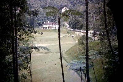 The golf course at Fraser's Hill.
