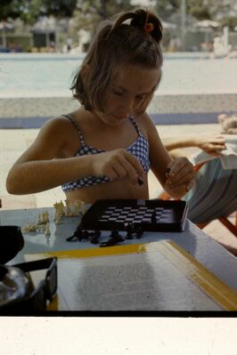 Singapore Swimming Club 1970
Myself playing chess.
