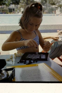 Singapore Swimming Club 1970
Myself playing chess.
