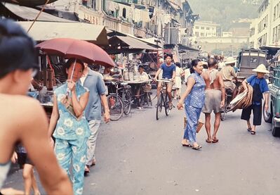 Singapore street scene 1966
