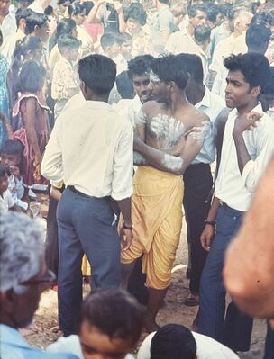 Thaipusam Hindu Festival in Singapore 1966 or 1967
Keywords: Thaipusam Hindu Festival; 1966; 1967