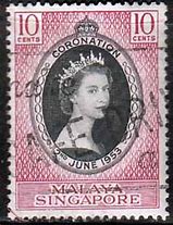 Singapore postage stamp
