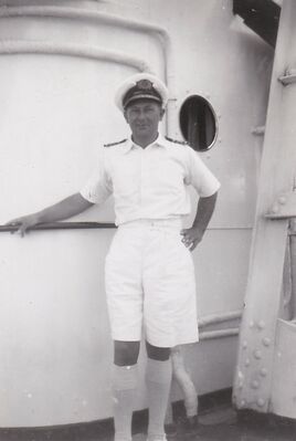 Captain A.C. Johnson, Master of SS Empire Clyde
