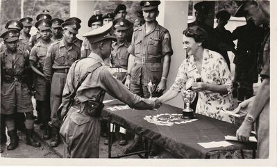 Singapore Guard Regiment presentation of prizes
