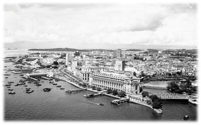 Singapore harbour
