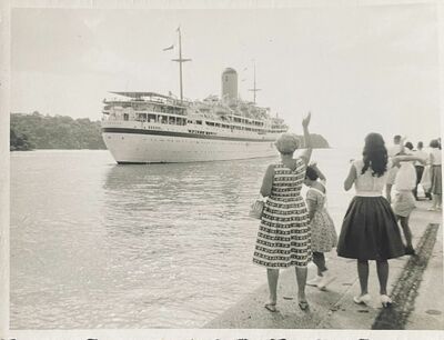 Singapore Harbour 1961
