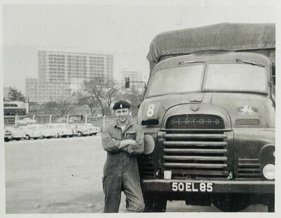 My brother Frank Lunn was stationed here, this is from his photo album, there are no descriptions on the back of the photos unfortunately.
